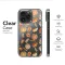 Clear Cozy Autumn Pumpkin Spice Pattern Phone Case iPhone Samsung Cover Pixel 7083 - Image 6