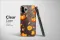 Clear Cozy Pumpkin Patch Harvest Medley Phone Case iPhone Samsung Cover Pixel 7612 - Image 3