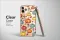 Clear Cozy Pumpkin Spice Autumn Pattern Phone Case iPhone Samsung Cover Pixel 7948 - Image 2