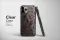 Clear Crimson Bonefield Gothic Art Pattern Phone Case iPhone Samsung Cover Pixel 7976 - Image 3