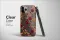 Clear Crimson Garden Midnight Floral Bloom Phone Case iPhone Samsung Cover Pixel 7788 - Image 3