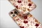 Clear Crimson Garden Midnight Floral Bloom Phone Case iPhone Samsung Cover Pixel 7788 - Image 4