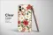 Clear Crimson Night Garden Floral Art Phone Case iPhone Samsung Cover Pixel 7383 - Image 2