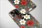 Clear Crimson Night Garden Floral Art Phone Case iPhone Samsung Cover Pixel 7383 - Image 5