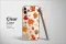 Clear Crisp Autumn Midnight Leaves Design Phone Case iPhone Samsung Cover Pixel 7250 - Image 2