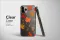 Clear Crisp Autumn Midnight Leaves Design Phone Case iPhone Samsung Cover Pixel 7250 - Image 3