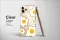Clear Cute Sunny Side Up Breakfast Art Phone Case iPhone Samsung Cover Pixel 7323 - Image 2