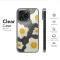 Clear Cute Sunny Side Up Breakfast Art Phone Case iPhone Samsung Cover Pixel 7323 - Image 6