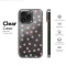 Clear Dark Field of Pink Petals Phone Case iPhone Samsung Cover Pixel 6445 - Image 6