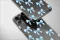 Clear Delicate Blue Bows Watercolor Dream Phone Case iPhone Samsung Cover Pixel 7762 - Image 5