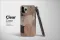 Clear Delicate Botanicals in Earth Tones Phone Case iPhone Samsung Cover Pixel 6454 - Image 3