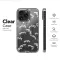 Clear Delicate White Blooms of Midnight Phone Case iPhone Samsung Cover Pixel 6366 - Image 6