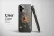Clear Digital Eclipse Celestial Glitch Art Phone Case iPhone Samsung Cover Pixel 7704 - Image 3