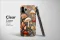 Clear Enchanted Autumn Forest Mushroom Art Phone Case iPhone Samsung Cover Pixel 7792 - Image 3