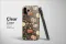 Clear Enchanted Autumn Harvest Floral Art Phone Case iPhone Samsung Cover Pixel 7229 - Image 3