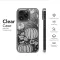 Clear Engraved Harvest on Midnight Wood Phone Case iPhone Samsung Cover Pixel 6950 - Image 6