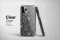 Clear Etched Midnight Blooms Phone Case iPhone Samsung Cover Pixel 6570 - Image 3