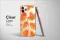 Clear Falling Amber Leaves Watercolor Art Phone Case iPhone Samsung Cover Pixel 7773 - Image 2