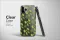 Clear Festive Fuzzy Green Bows Art Phone Case iPhone Samsung Cover Pixel 7443 - Image 3