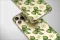 Clear Festive Fuzzy Green Bows Art Phone Case iPhone Samsung Cover Pixel 7443 - Image 4