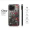Clear Festive Yuletide Charm Pattern Phone Case iPhone Samsung Cover Pixel 8002 - Image 6