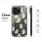 Clear Friendly Floating Ghosts Autumn Pattern Phone Case iPhone Samsung Cover Pixel 6974 - Image 6
