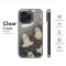 Clear Friendly Ghost Starry Night Pattern Phone Case iPhone Samsung Cover Pixel 7434 - Image 6
