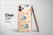 Clear Gentle Tide of Blooms and Bows Phone Case iPhone Samsung Cover Pixel 6352 - Image 2