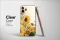 Clear Golden Blooms in Velvet Night Phone Case iPhone Samsung Cover Pixel 6524 - Image 2