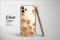 Clear Golden Carnations Midnight Garden Art Phone Case iPhone Samsung Cover Pixel 7015 - Image 2