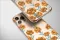 Clear Golden Carnations Midnight Garden Art Phone Case iPhone Samsung Cover Pixel 7015 - Image 4