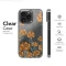 Clear Golden Carnations Midnight Garden Art Phone Case iPhone Samsung Cover Pixel 7015 - Image 6