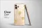 Clear Golden Celestial Sun and Moon Art Phone Case iPhone Samsung Cover Pixel 7900 - Image 2
