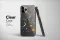 Clear Golden Celestial Wonders Phone Case iPhone Samsung Cover Pixel 6202 - Image 3