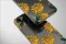 Clear Golden Chrysanthemum Midnight Bloom Art Phone Case iPhone Samsung Cover Pixel 7011 - Image 5