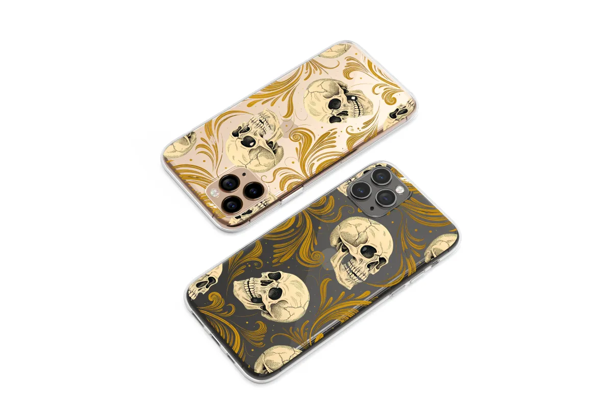 Clear Golden Currents of Eternal Slumber Phone Case iPhone Samsung Cover Pixel 6923 - Image 1