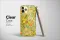 Clear Golden Lily Vintage Tapestry Phone Case iPhone Samsung Cover Pixel 6181 - Image 2