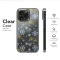 Clear Golden Midnight Snowflake Flurry Phone Case iPhone Samsung Cover Pixel 8009 - Image 6
