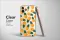 Clear Golden Pineapple Pop Pattern Art Phone Case iPhone Samsung Cover Pixel 7683 - Image 2