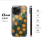 Clear Golden Pineapple Pop Pattern Art Phone Case iPhone Samsung Cover Pixel 7683 - Image 6