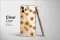 Clear Golden Sunflower Midnight Garden Art Phone Case iPhone Samsung Cover Pixel 7174 - Image 2