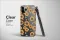 Clear Golden Sunflower Midnight Garden Art Phone Case iPhone Samsung Cover Pixel 7174 - Image 3