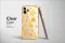Clear Golden Whimsical Night Sky Doodle Phone Case iPhone Samsung Cover Pixel 7537 - Image 2