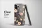Clear Gothic Garden Spiderweb Floral Design Phone Case iPhone Samsung Cover Pixel 7448 - Image 3