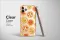 Clear Gourmet Pizza Party Watercolor Art Phone Case iPhone Samsung Cover Pixel 7172 - Image 2