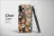 Clear Groovy 70s Retro Floral Garden Phone Case iPhone Samsung Cover Pixel 7556 - Image 3
