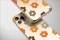 Clear Groovy Earth Tone Floral Doodle Art Phone Case iPhone Samsung Cover Pixel 7059 - Image 4