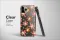 Clear Groovy Ghostly Floral Garden Art Phone Case iPhone Samsung Cover Pixel 7344 - Image 3