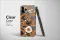 Clear Groovy Halloween Midnight Garden Art Phone Case iPhone Samsung Cover Pixel 7892 - Image 3