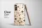 Clear Hand-Drawn Midnight Star Doodles Phone Case iPhone Samsung Cover Pixel 7563 - Image 2